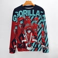 thumbnail image 2 of Gorillaz Unisex Sweater Long Sleeve Fall Casual Crewneck Tops Pullover Active Streetwear Fashion Sweatshirt 3XL, 2 of 6
