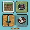 thumbnail image 2 of Girls Minecraft Pixel Item Grid T Shirt, 2 of 4