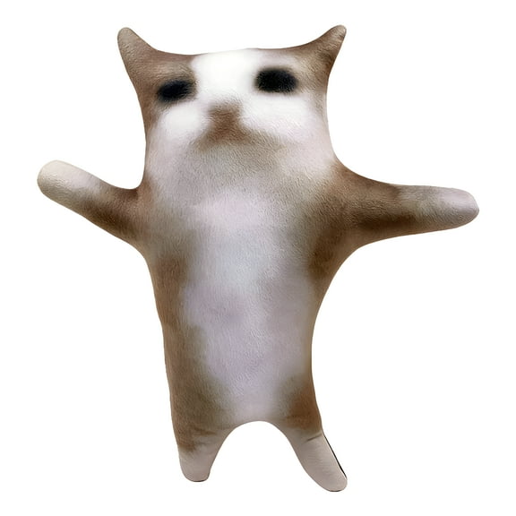 BESTSKY Cat Plush Happy Sounds Happy Cat Stuffed Animals for Babies Happy Cat Plush Figure Pillow