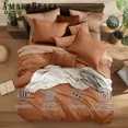 thumbnail image 5 of Amberspace Cationic Dyeing 7-piece Bed in a Bag Comforter Set with Sheets,Autumn Leaf,Queen, 5 of 6