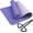 Dark/Light Violet, variant on 1/3 Inch (8mm) Extra Thick Exercise Workout Yoga Mat with Carrying Strap
