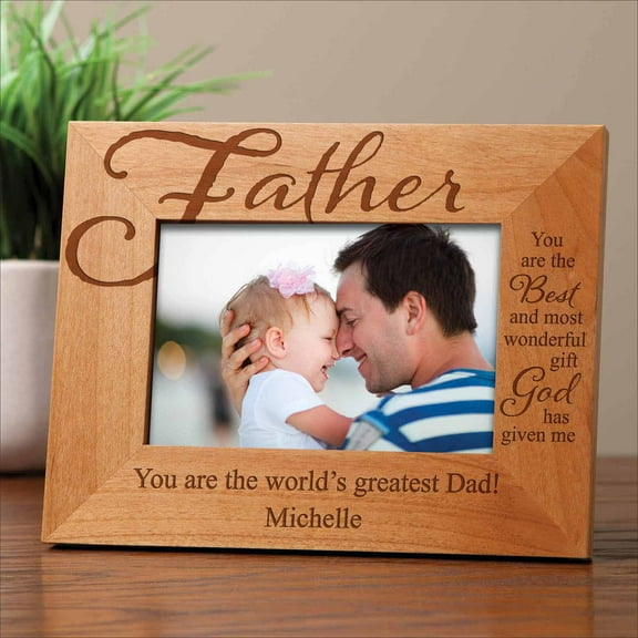 Personalized Picture Frame For Father