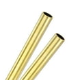thumbnail image 1 of Uxcell 2-Pack Tubo Redondo de Latón de 200mm, 11mm OD 1mm Grosor de Pared Latón H62 Tubo Recto Metálico [0.43x0.04x7.87IN], 1 of 1