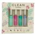 thumbnail image 1 of Set de perfume Clean by Clean 4 Rollerball Eau de Toilette para mujer, 5 ml, 1 of 1