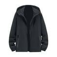 thumbnail image 1 of Wyzesi Chandails Cardigan Rouges pour Hommes Grande Taille Chandail Décontracté pour Homme Couleur Unie Chandail à Capuchon Grande Taille Fermeture Éclair Réfléchissante Manteau de Sport d'Extérieur Chandails Cardigan pour Hommes, 1 of 4