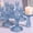 Blue Dimond Pattern, variant on Candlestick Holders Set,12Pcs 4" H Taper Candle Holders Bulk, Clear Glass Candle Holders for Wedding, Spring Party, Romantic Dinner, Festival & Windowsill Decor