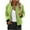 Green, variant on Rain Jacket Women Solid Color Waterproof and Windproof Lightweight Lined Jacket Jacket, Size S-2XL