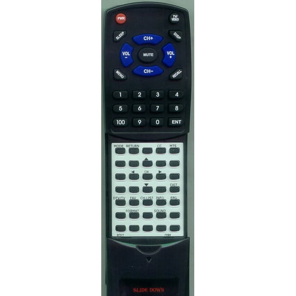Replacement Remote for COBY RC-017, RTRC017, RC017, TFTV1511