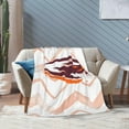 thumbnail image 6 of Susquehanna University Fleece Blanket, Very Soft Microfiber Flannel Blanket for Couch Warm and Cozy for All Seasons, 6 of 6