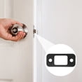 thumbnail image 3 of 4pcs Deadbolt Strike Plates Security Strike Plate Deadbolt Cover Plate Hole Strike Plates, 3 of 9