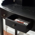 thumbnail image 4 of SAFAVIEH Landon Solid Contemporary Black 5 Drawer Writing Desk (36.2 in. W x 19.1 in. D x 40.5 in. H), 4 of 13