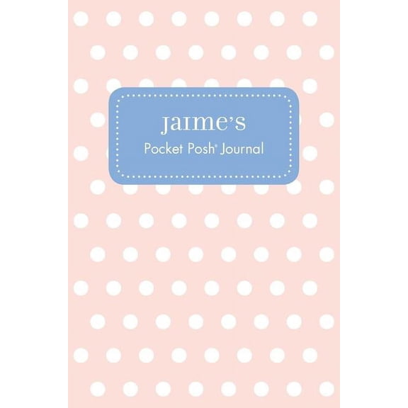 Jaime's Pocket Posh Journal, Polka Dot (Paperback)