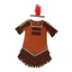 thumbnail image 1 of Disfraz indio Yuyangstore para niña con tocado de plumas Talla XL Halloween, 1 of 8