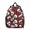 Skull and Rose, variant on Skull and Blood Gothic Pattern Backpack for School, Cute School Bag with Adjustable Shoulder Straps and Padded Back, 13.8"x11.4"x6"