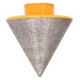 thumbnail image 2 of Broca de diamante para biselado y avellanado para fresado de granito y ampliación de agujeros existentes de 5/8 pulg. a 11 pulg. a 50 mm, 2 of 15