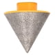 thumbnail image 2 of Broca de Biselado para Biselado, Tecnología de Soldadoura Fuerte al Vacio, Grano 80 para Granito, Mármol y Cerámica Con Ángulo de 60 Grados, 2 of 7