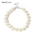 thumbnail image 7 of Walbest PEARL DOG NECKLACE JEWELLERY COLLAR FOR SMALL DOGS PUPS WHITE, 7 of 7