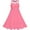 Coral Pink, variant on Girls Dress Rhinestone Chiffon Dance Ball Maxi Gown 7 Years