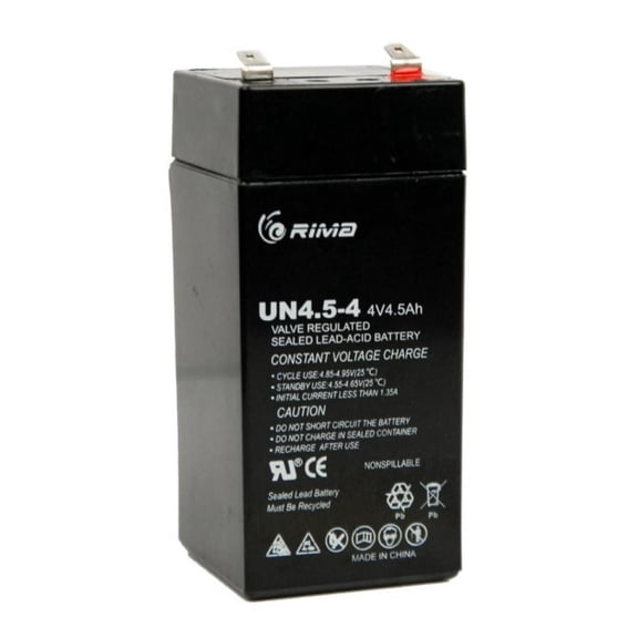 American FarmWorks ASB2-4 4V Battery for Electric Fence Chargers Black