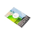 thumbnail image 3 of MKHERT Green Leaf Guitar with Tropical Sea Beach Placemats Table Mats for Dining Room Kitchen Table Decoration 12x18 inch,Set of 4, 3 of 4