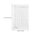 thumbnail image 5 of Golf Score Cards on Coated Paper for Record Use Portable with Smooth Writing Experience 5 Pieces, 5 of 8