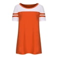 thumbnail image 2 of Birdeem T-Shirt Décontracté Mode Femme Col Rond Manches Courtes Poches Ample, 2 of 5