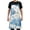 Butterflies and Cloud, variant on Floral Moths and Flower Kitchen Apron with 2 Pockets Adjustable waterproof Cooking Aprons for Women Men Chef