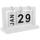 thumbnail image 4 of Calendario de escritorio de madera, calendario perpetuo, calendario retro, calendario de escritorio, adorno, 4 of 7