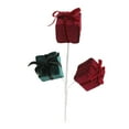 thumbnail image 2 of Christmas Gift Picks, Holiday Floral Stems for Wreaths and Centerpieces, Fabric Gift Box Spray Ornaments for Tree Decorating, Floral Arrangements,Christmas Craft Home Decor Projects, 2 of 7