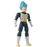 Dragon Stars Series - Dragon Ball Super - Super Saiyan Blue Vegeta, Power Up Pack 6.5 Action Figure Set