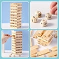 thumbnail image 4 of PVCS Solid Wood Tower Stacking Toys Stacked Children's Interactive Board Game Toys Gift for Kids, 4 of 6