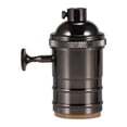 thumbnail image 2 of Support de Lampe Style Rétro E27 Vintage Suspension Rétro Ampoule Décorative Base de Lampe en Cuivre, 2 of 9