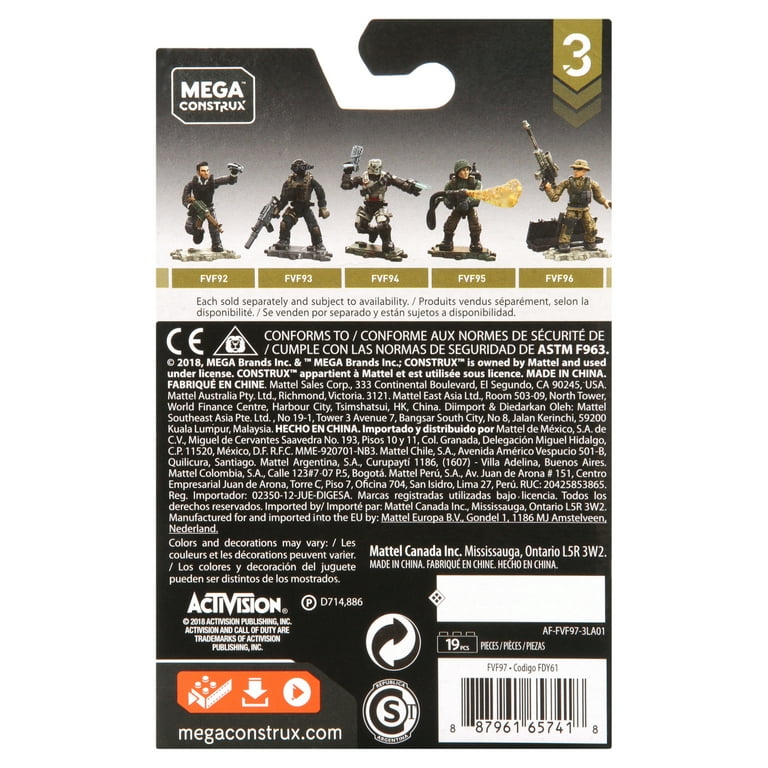 Mega bloks call deals of duty 2018