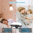 thumbnail image 4 of Reloj Despertador Colorido para Niños - Despertadores Digitales Junto A la Cama para el Dormitorio en Casa, Regalos para Adolescentes, Niños y Niñas, Pantalla LED, 4 of 5