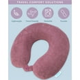 thumbnail image 2 of Bliss Memory Foam Neck Pillow - Soft U-Shaped Neck Support Travel Pillow with Washable Cover, 2 of 7
