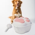 thumbnail image 4 of Contenedor de almacenamiento de alimentos para perros Colco organizador de latas selladas rosado, 4 of 5