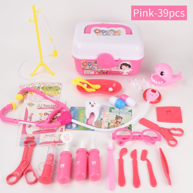 39pcs Simulated Doctor Toy, Early Education Puzzle Role Play Medical Toy For Kid And Children