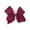 Burgundy, variant on Motique Accessories 8 inch Grosgrain Hair Bow for Adult Women and Girls