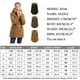 thumbnail image 2 of Abrigo cálido de invierno con capucha para mujer con chaqueta forrada de piel sintética oso de fresa Electrónica, 2 of 2