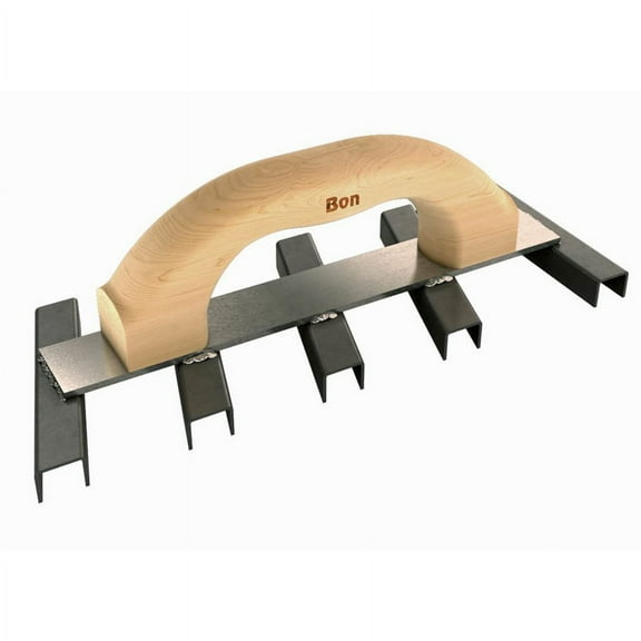 Bon Tool 83-147 Channel Mortar Scraper - 10" X 4 3/4" With Wood Handle