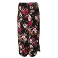 thumbnail image 2 of Inc International Concepts Womens Plus Size Black Floral Print Cropped Soft Pants 14W, 2 of 3