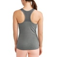 thumbnail image 2 of Athletic Works Women's V-Neck Racerback Tank Top with Back Mesh, Sizes S-XXL, 2 of 3