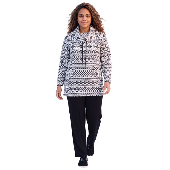 Catherines Women's Plus Size Impossibly Soft Cowlneck Top