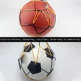 thumbnail image 4 of Soccer Mesh Bag with Drawstring Useful Professional Basketball Carrier Hand-made Polypropylene Volleyball Storage Holder for Gym Accessory, 4 of 8