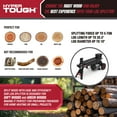 thumbnail image 3 of Hyper Tough 5 Ton Log Splitter, 15-Amp Induction Motor with Hydraulic Ram, Horizontal Use with Vertical Storage, 3 of 17