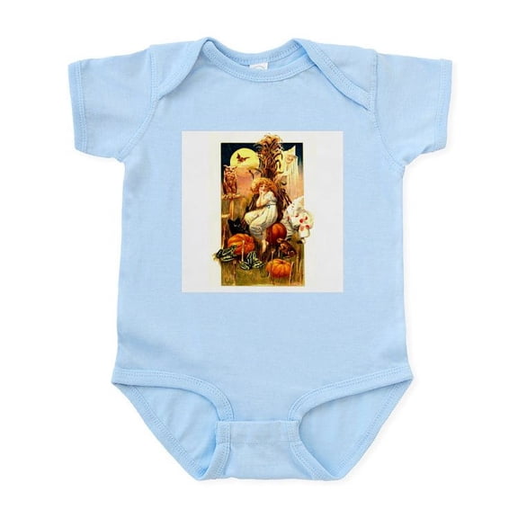 CafePress - Halloween Nightmare Infant Creeper - Baby Light Bodysuit, Size Newborn - 24 Months