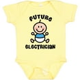 thumbnail image 3 of Inktastic Future Electrician for Boy Boys Baby Bodysuit, 3 of 5