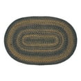 thumbnail image 5 of Jute Braided Rug, Black 4 x 6' Oval Rug, Suitable for Kitchen, Living Room, Country & Primitive Reversible Rug, 5 of 5