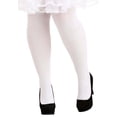 thumbnail image 1 of Collants Blancs de Luxe pour Femmes Grande Taille, 1 of 1