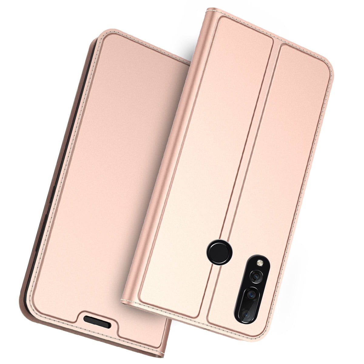 Étui Portefeuille Flip Cover Pour Oukitel C15 Pro - Motif Fleurs - Neuf